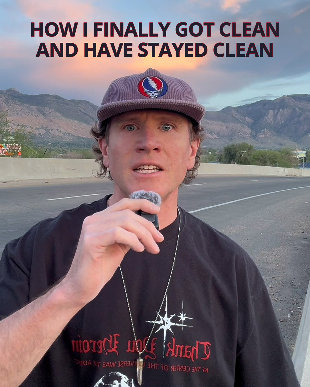 Image of idgaffoods with a mic and title